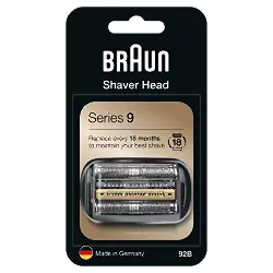Braun Series 9 - Pièce De Rechange Pour Rasoir Électrique Noire, Compatible avec les rasoirs Series 92B