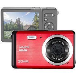 GDC80X2 Appareil photo numérique compact avec zoom numérique 8x / 20 MP / Caméra Compact FHD / Ecran TFT LCD 2,8" Caméra pour en