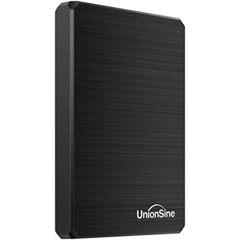 UnionSine 2.5 500Go Ultra-Mince Disque Dur Externe Portable USB3.0 SATA,  Stockage HDD pour PC