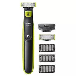Philips QP2520/30 OneBlade, Rechargeable, 100 % étanche, 3 sabots clipsables barbe de 3 jours