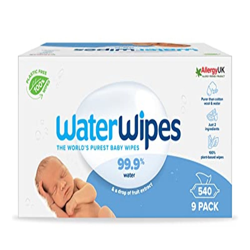 WaterWipes Lingettes Pour Bébés - 4x60 (240 Pièces)
