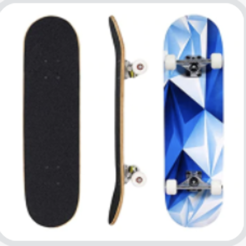 Seasonland – Skateboard professionnel avec 7 couches en bois d