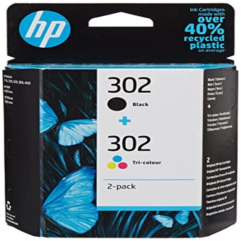 Soldes HP 302 Multipack 4 couleurs (X4D37AE) 2024 au meilleur prix
